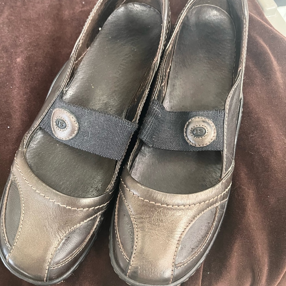 Josef Seibel Brown Leather Women's Loafers